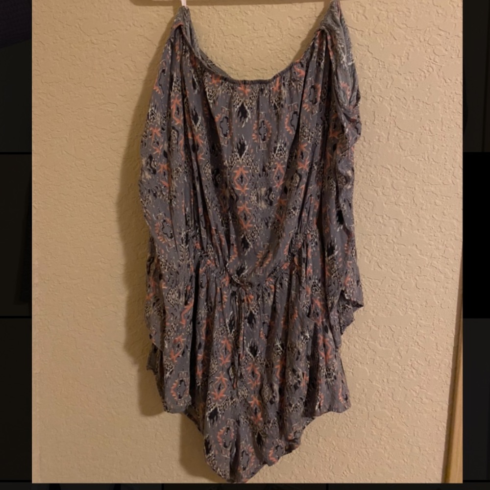 Off the shoulder romper